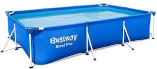 Bestway Steel Pro 9'10" x 6'7" x 26"/3.00m x 2.01m x 66cm Pool Set