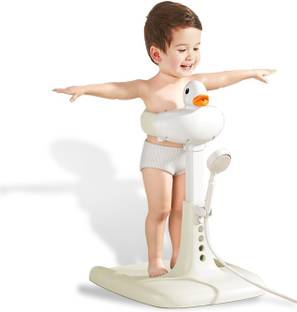 BHAJANSHREE Adjustable Baby Shower Bath Stand for 6–24 Months,duck bath stand