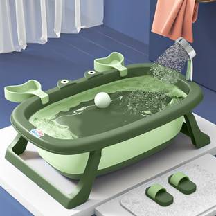 Little Olive Splash & Play Baby Bath Tub for Kids - Safe, Fun, and Perfect for 1-Year-Olds