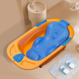 StarAndDaisy Baby Bathtub & Bath Seat with Temperature Sensor | Baby Kids Bather chair