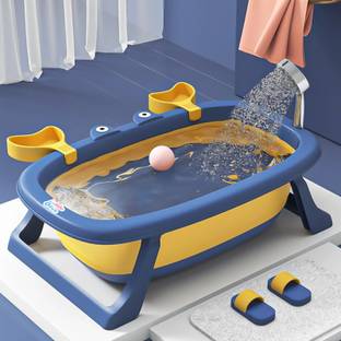 Little Olive Splash & Play Baby Bath Tub for Kids - Safe, Fun, and Perfect for 1-Year-Olds