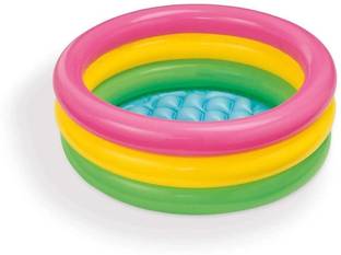 Tip 'n' Top Sunset Glow Baby Pool For kids Round Play Box Pool Bath Tub 1-5Years Size