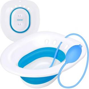 PERPART Sitz Bath Tub Seat with Flusher for Postpartum Care