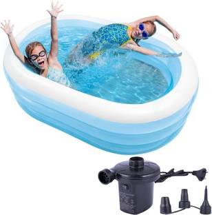 P for Pogu Anda/Oval Inflatable Swimming Pool Bathtub Soft Material Spa Bathtub For Kids