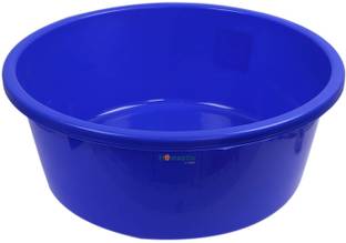 HOMESTIC by Kuber Industries Unbreakable Multipurpose Bath Tub 40 Ltr (Blue)
