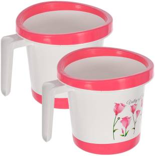 KUBER INDUSTRIES Plastic Bath Mug