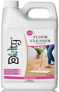 Diolty Floor Cleaner , Disinfectant Kills All Germs & Viruses To Makes Surfaces Safe & Remove Tough Stains, Bathroom Floor Cleaner Liquid Rose