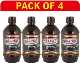 HELPER BLACK PERFUMED CLEANER - 1LITER , 4PC PACK BLACK PERFUMED