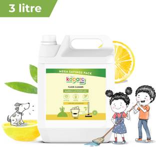 Koparo Disinfectant Floor Cleaner Liquid |For Tile & Marble |Plant Based & Non-Toxic Lime & Lemongrass