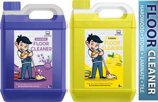 BLISS & BLUSH Bathroom Floor Cleaner L/Ld for Tile Ceramic Hard water stains Kills 99.9% Lemon,Lavender