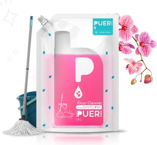 Brand Nourish's Puer Floor Cleaner Kills 99.99% Germs Disinfectant Surface Refill Pack Floral Fresh