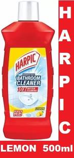 Harpic Bathroom Cleaner Lemon Fresh Liquid ^^ 500ml (Pack of 1) Lime, Classic