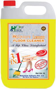 Holycure FLOOR CLEANER LIQUID FOR BATHROOM, HOME, OFFICES, DISINFECTANT CLEANER LEMON