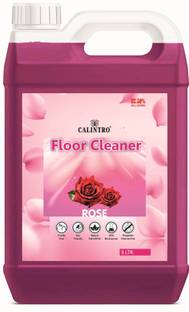 Calintro Eco Friendly Disinfectant Floor and Bathroom Cleaner Liquid Kills 99.9% Germs Rose