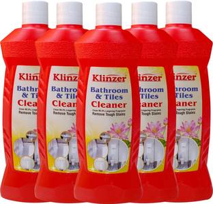 Klinzer Bathroom & Tiles Liquid Cleaner | 500 ml x 5 | Pack of 5 | Drakar