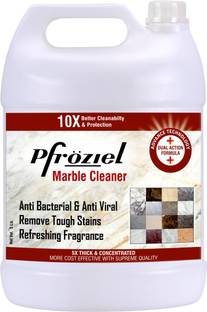 Pfroziel Marble & Granite Floor Cleaner / Shampoo (5L ) Remove tough stains. Organic Cleaner with refreshing flowerish fragrance