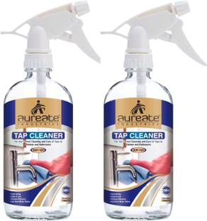 Aureate Tap Cleaner Hard Stain Remover For Kitchen & Bathroom Water Spot Cleaner Lime