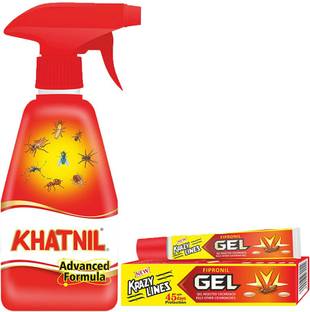 Khatnil Advanced Formula Bed Bug Spray 250ml With Gel 20g natural