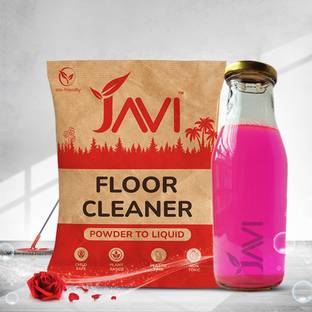 JAVI Floor Cleaner Powder to Liquid Refill Pack | Eco-Friendly, Plastic free Rose