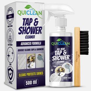 QUICLEAN Tap & Shower Cleaner for Bathroom Fittings 500ML No fragrance