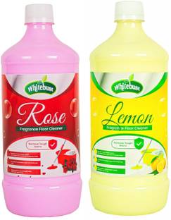 Whitebust Floor Cleaner Liquid phenyl Lemon, Rose