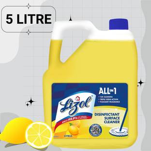 Lizol Disinfectant Surface & Floor Cleaner Liquid Suitable for All Floor Cleaner Mopsl lemon01
