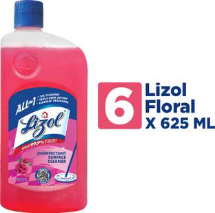 Lizol Disinfectant Surface & Floor Cleaner Liquid, Floral