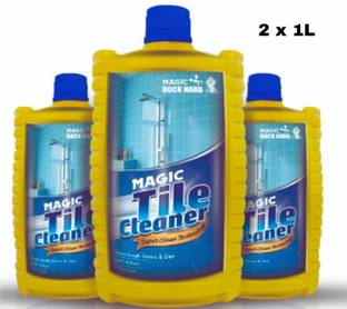 Magic Paints Tile, Floor & Wall Cleaner Advance Tile Cleaner for Kitchen, Bedroom & Bathroom Lemon