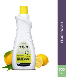 VYOM INDIA Floor Wash Ecofriendly|Biodegradable|Child Pet Safe|Lemongrass,Cedarwood Infused Lemon Fresh