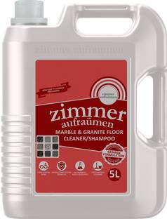 zimmer aufraumen Marble & Granite Shampoo / Floor Cleaner. THICK & CONCENTRATED. 5 Liters MAKE 10 Liters of MARBLE & GRANITE CLEANER. ECONOMICAL. With French Fragrance. Biodegradable & Eco-friendly. Kids & Pets Safe. REGULAR