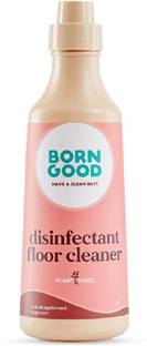Born Good Plant Based Disinfecting Liquid Floor/Surface Cleaner | Kills 99.9% of Germs Turkish Applewood Fragrance