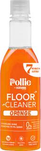 Pollie Floor Cleaner 7 Litres Orange | 600mL Concentrate Bottle makes 7 Litres Orange