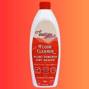 WashSalon Floor Cleaner Liquid | Lasts 3X Longer | Disinfectant | Natural & Eco-friendly | Valley of Flowers