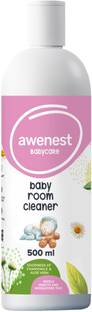 awenest Baby Floor Cleaner - 100% Plant-based, Made for Play Areas, Floors, Food Spills Basil and Turmeric