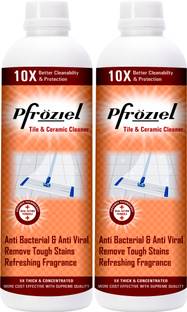 Pfroziel Tile Cleaner Liquid Combo For Bathroom tiles / Remove Tough Yellow Stains Lemon