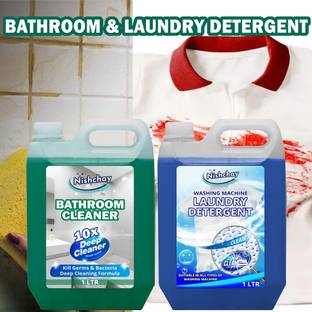 NISHCHAY Liquid Softner Bleach Fresh Fabric Whitener,Drain Pipe Cleaning Liquid fresh
