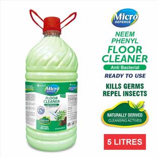 MicroDefence Natural Neem Phenyl Floor Cleaner|Kill Germs|Repel Insects|Safe for Kids & Pets| Citronella