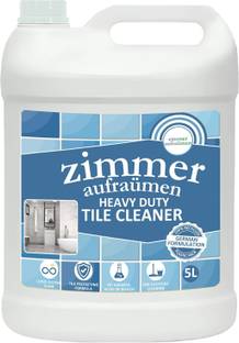 zimmer aufraumen 2X HEAVY DUTY TILE CLEANER CONCENTRATE (5 LITERS) For TILES & CERAMIC. Removes Soap Scum, Scaling, Hard Water Stains, Limescale, Heavy Yellow Stains, Dirt, Oil Deposits Regular