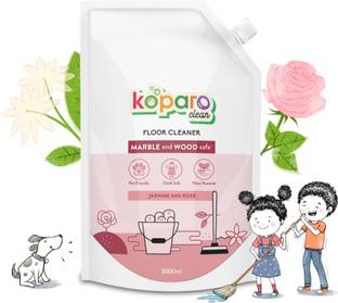 Koparo Natural Disinfectant Floor Cleaner Liquid, Surface Cleaner| Non-Toxic, Baby Safe Jasmine & Rose