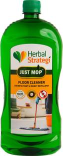 HERBAL STRATEGI HERBAL FLOOR CLEANER, DISINFECTANT AND INSECT REPELLENT - 1Ltr Lemon