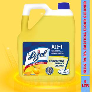 Lizol Disinfectant Surface & Floor Cleaner Liquid| Suitable for All Floor-citrusa Lemon