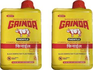 GAINDA black disinfectant phenyl 1000mlx2 strong
