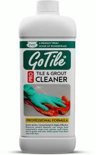 GoTile Pro Tile Cleaner (1L) | Removes Hardwater Marks, Limescale and Soap Deposits, Cement Stains etc | Effectively Cleans Tile & Grout REGULAR