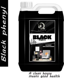 Qlendia Premium Black Disinfectant Phenyl Surface Cleaner for Hospitals, Homes, Offices Pine
