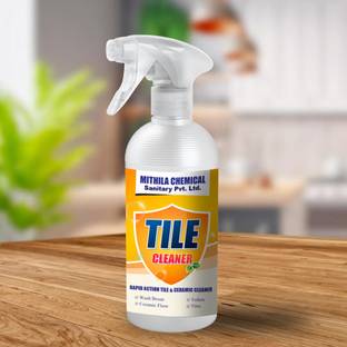 Dev Brand Mithila Chemicals Tiles Cleaner Ceramic & Tile Cleaner , Surface Cleaner Liquid , Tile Stain Removal , Bathroom & Kitchen Tile Floor Cleaner Non-toxic