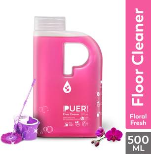Brand Nourish's Puer Floor Cleaner Kills 99.99% Germs | Disinfectant Surface - Floral Fresh