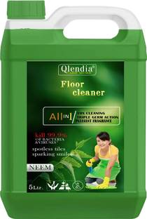 Qlendia Floor, Ceramic, & Tile Cleaner, Multi-surface Floor Cleaner Kills 99.9% Germs Neem