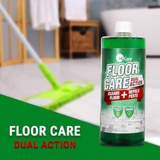 HiCare Services HiCare FloorCare Surface & Floor Disinfectant Cleaner + Pest Repellent | 1L Eucalyptus and Citronella