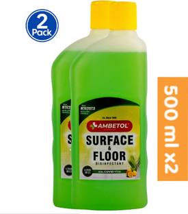 Ambetol Multipurpose Surface & Floor Cleaner Disinfectant Liquid Kills 99.9% Germs Lemon
