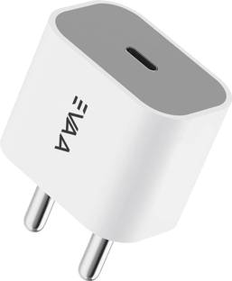 EVAAENTERPRISES 20 W PD 3 A Wall Charger for Mobile with Detachable Cable